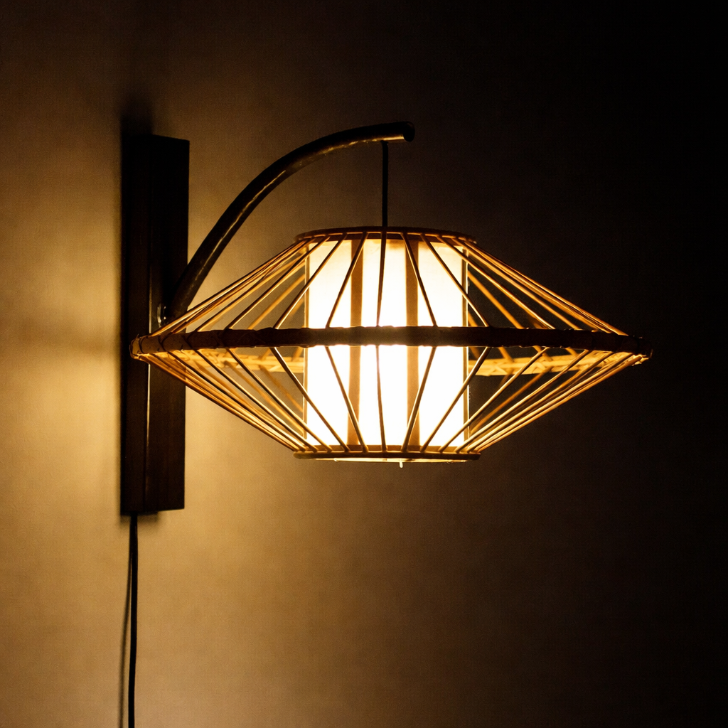 Zem Double Layer Wall Lampshade - Image 2