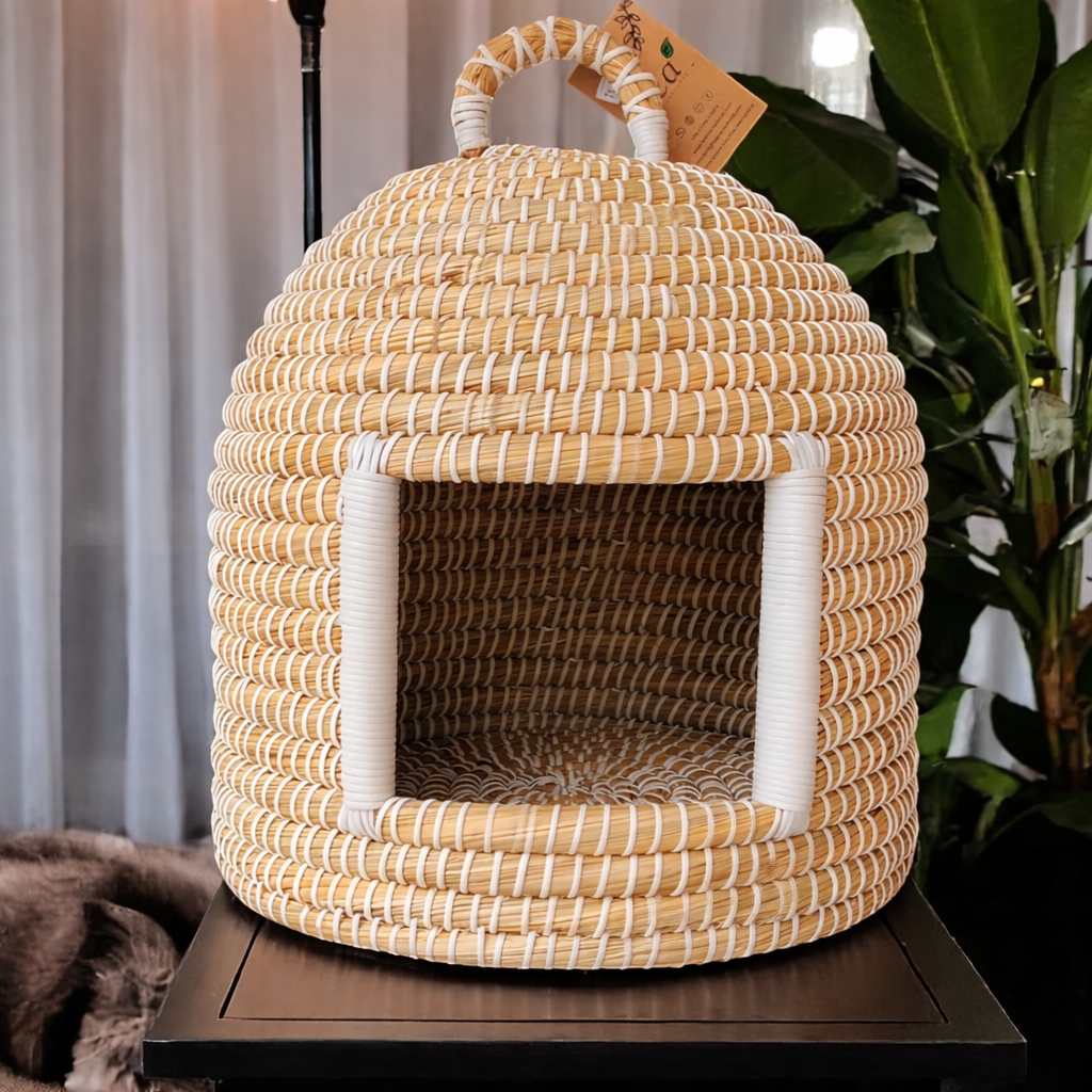 Cuddle Cave StrawLeaf Cat House - Image 2