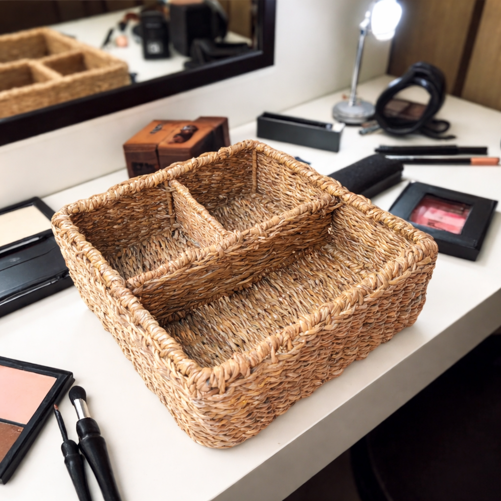 Seagrass Makeup/Storage Box - Image 2